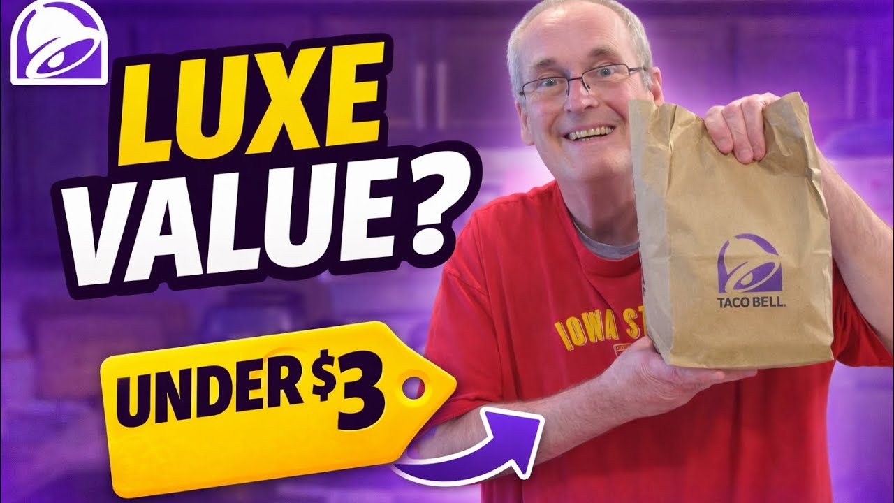 Обзор нового меню Luxe Value от Taco Bell 🌮 Недорого или лучше пропустить?