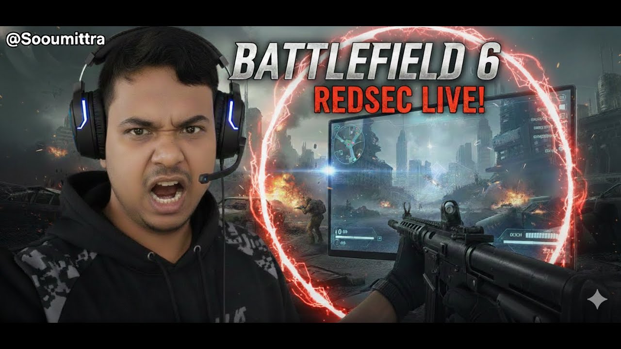 DROPPING HOT IN REDSEC! 🚁 Battlefield 6 Live Gameplay On RTX 5060TI Overkill Settings