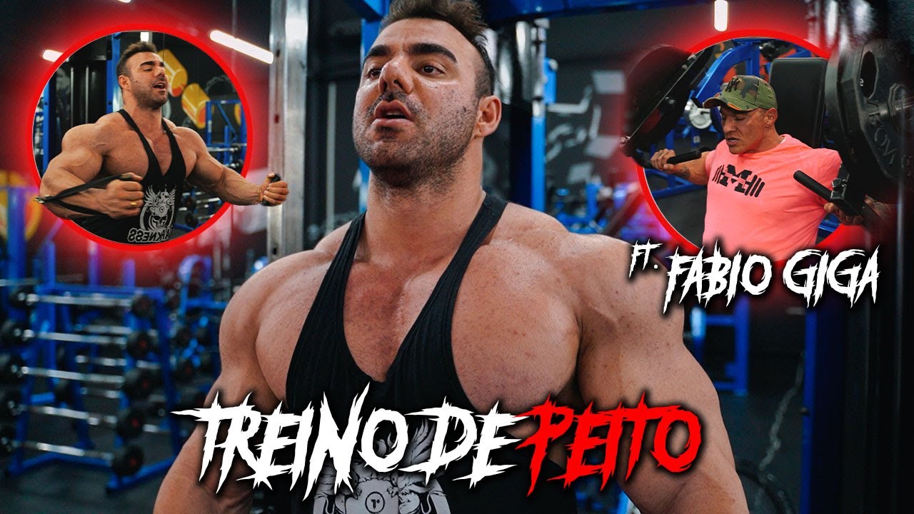 TREINO DE PEITO | FABIO GIGA E RAFAEL BRANDÃO