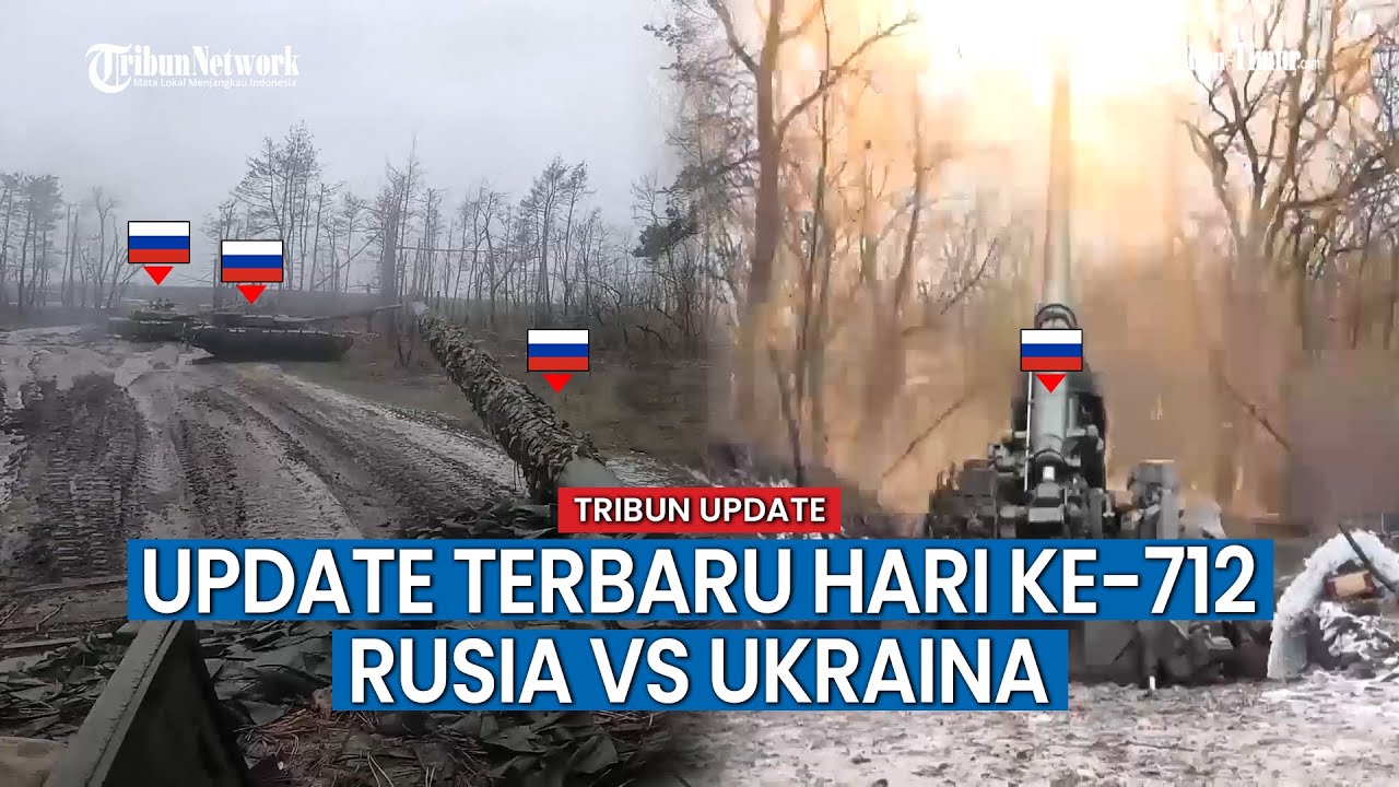 UPDATE HARI KE-713 Rusia vs Ukraina, Pasukan Rusia Gempur Benteng Ukraina dengan Tank T-80BVM