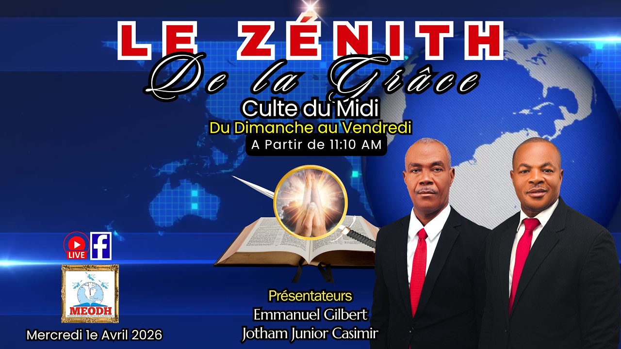 Z&eacute;nith de la Gr&acirc;ce (01/04/26)