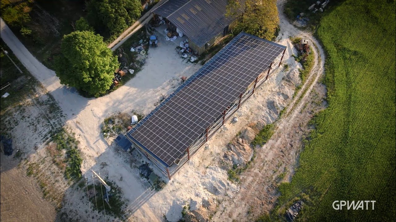 Installation Photovoltaïque de 100 KWc par GPWatt