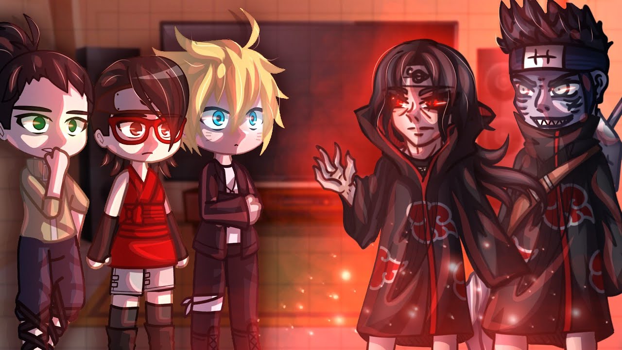 Boruto Friends React To Akatsuki // Gacha React