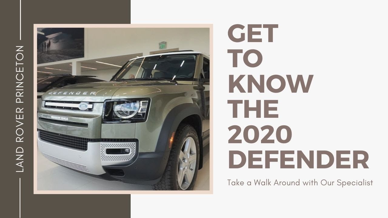 The New 2020 Land Rover Defender First Look!