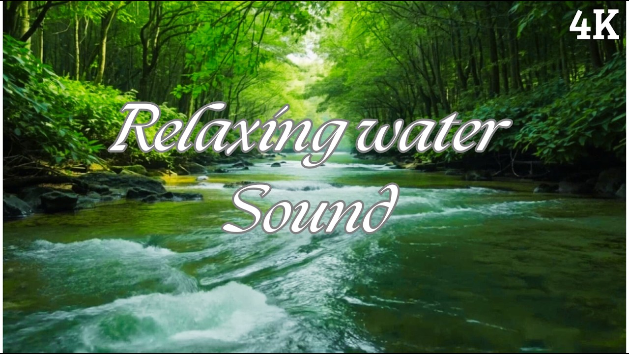 Birds Chirping + River Sounds 🌿 Crystal Clear Jungle Stream for Deep Sleep