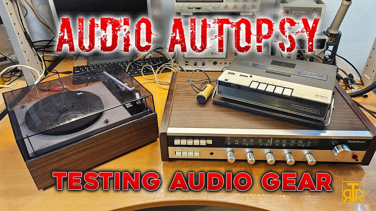 Testing some vintage audio gear... will they work? - Audio Autopsy Episode 1
