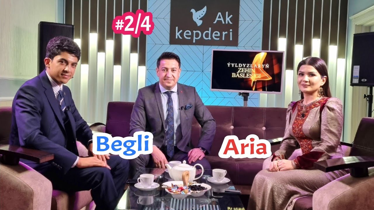 ÝYLDYZLARYŇ ZEHIN BÄSLEŞIGI 2/4  Aria we Begli Gaýlyýew