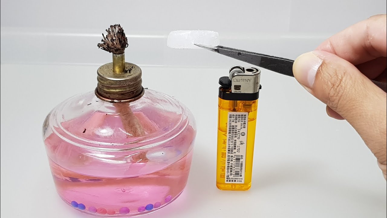 【四幸丸-乾冰滅火】乾冰Dry ice遇到酒精燈與打火機-四幸丸老師