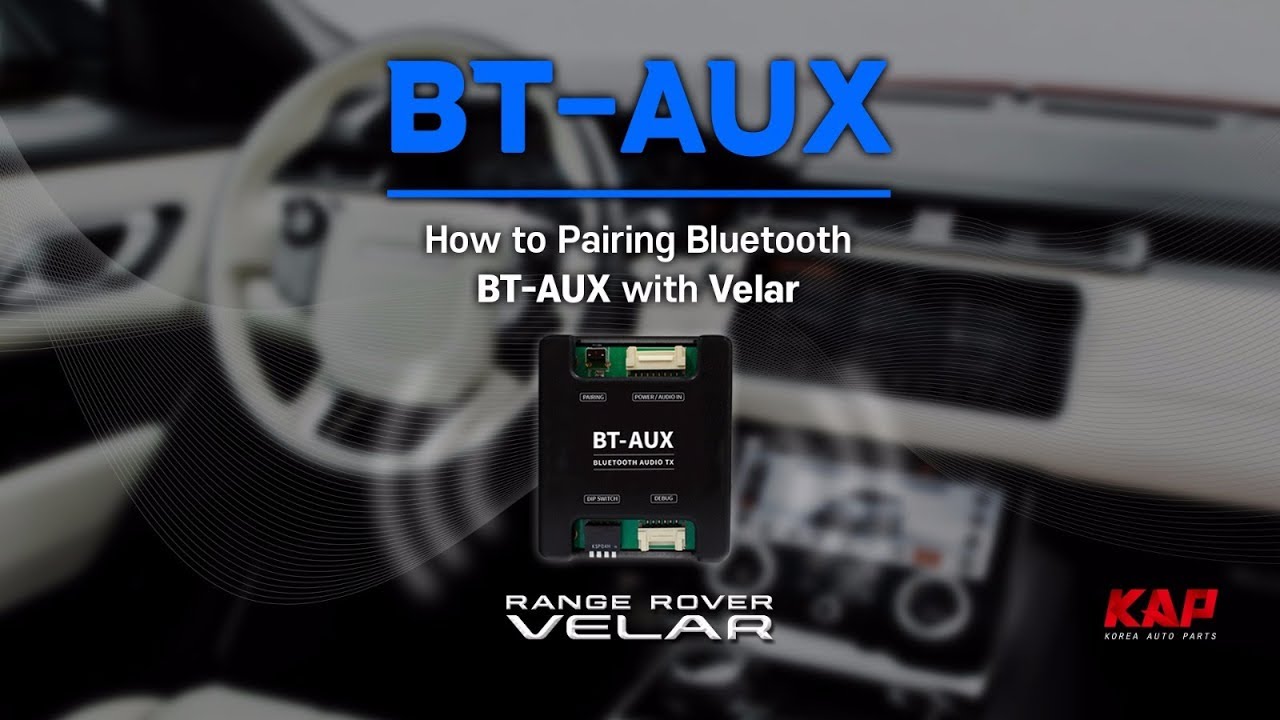 RANGE ROVER VELAR 2018 BLUETOOTH-AUX DEVICE