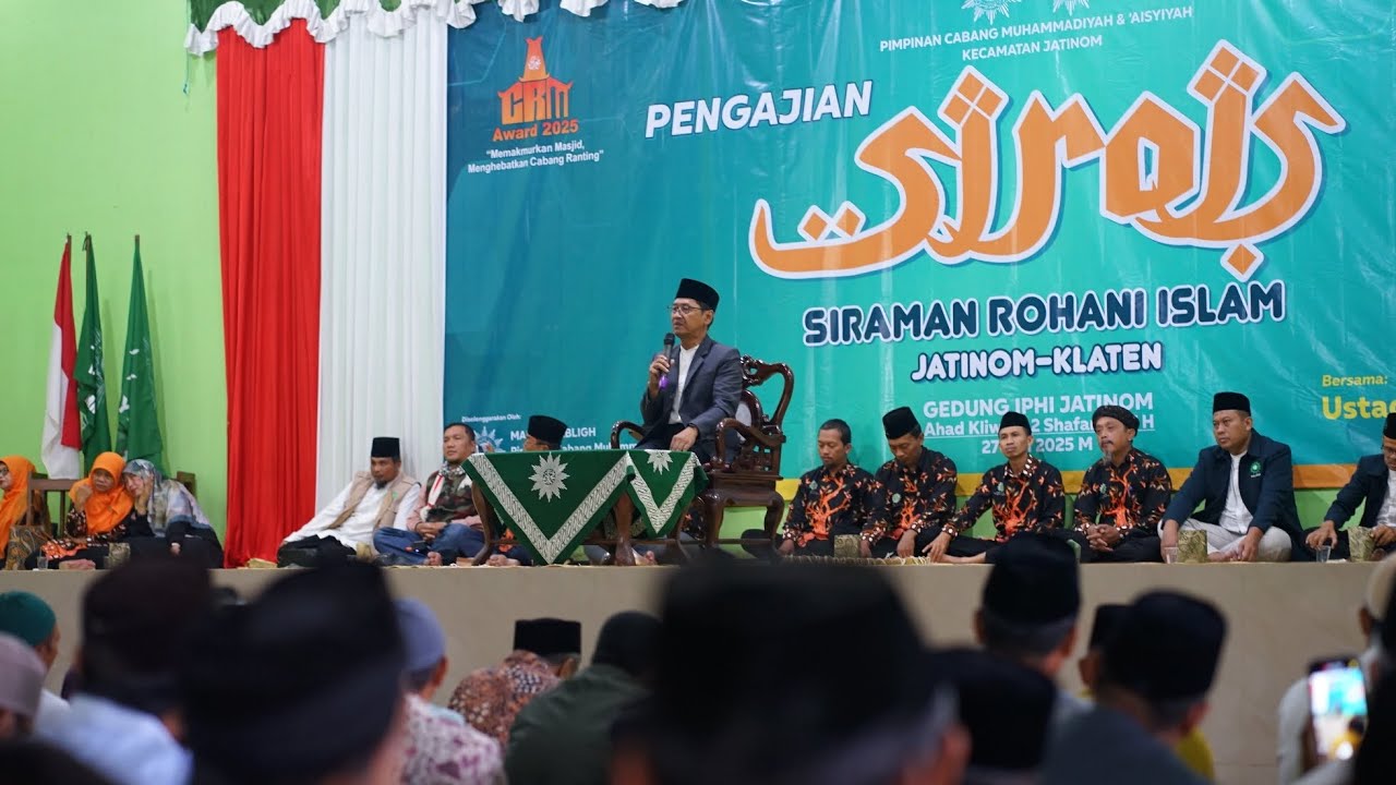 SINERGI PDM KLATEN BERSAMA PCM JATINOM DALAM PENGAJIAN UMUM SIROIS JATINOM 