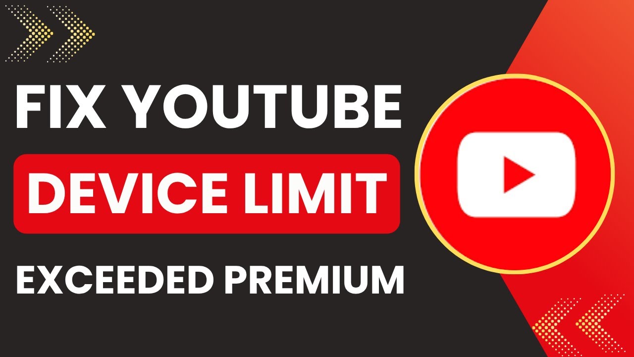 Как исправить ошибку &laquo;Превышен лимит устройств на YouTube&raquo;