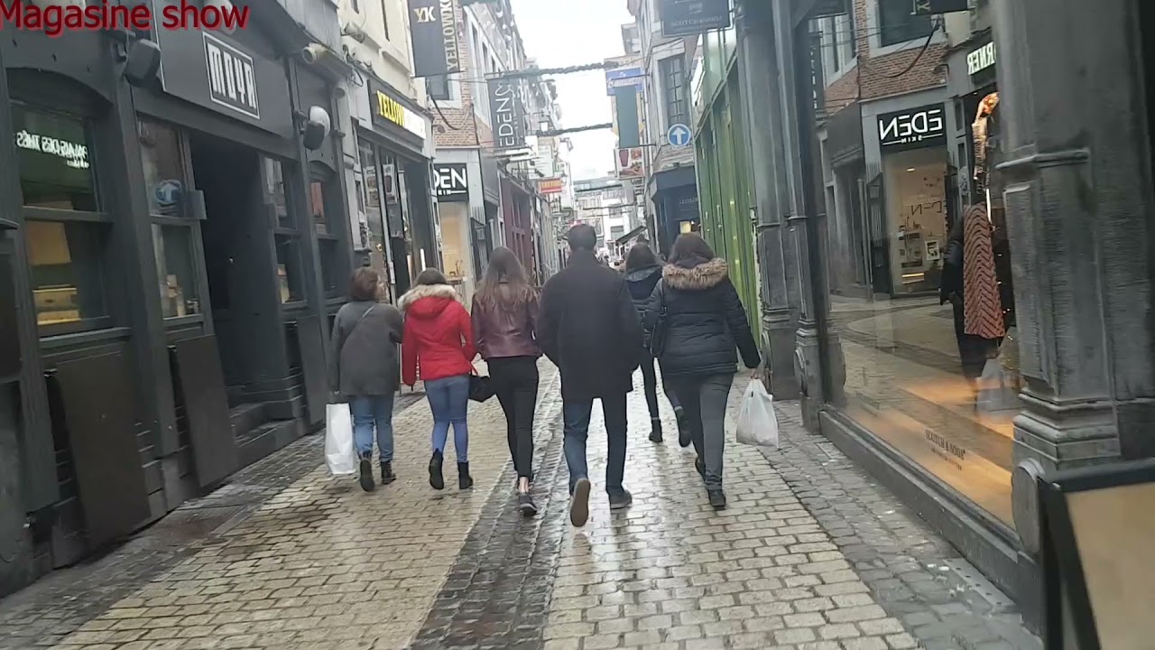 Liège Belgique جولة بمدينة لياج البلجيكية  أزقتها الجميلة بوسط المدينة - رقم  35