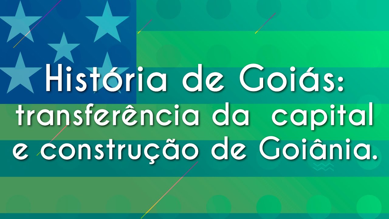 História de Goiás: transferência da capital e construção de Goiânia. - Brasil Escola