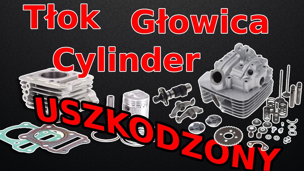 Rozbieramy silnik cz. 1 Głowica i Cylinder. Urwany zawór co tu się odwaliło ? Suzuki GZ 125 Marauder