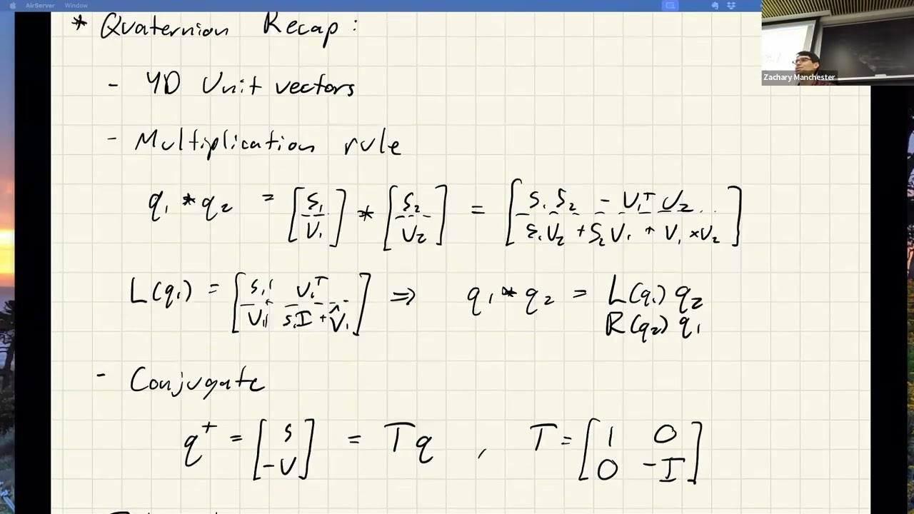 Optimal Control (CMU 16-745) 2025 Lecture 15: Optimizing Rotations