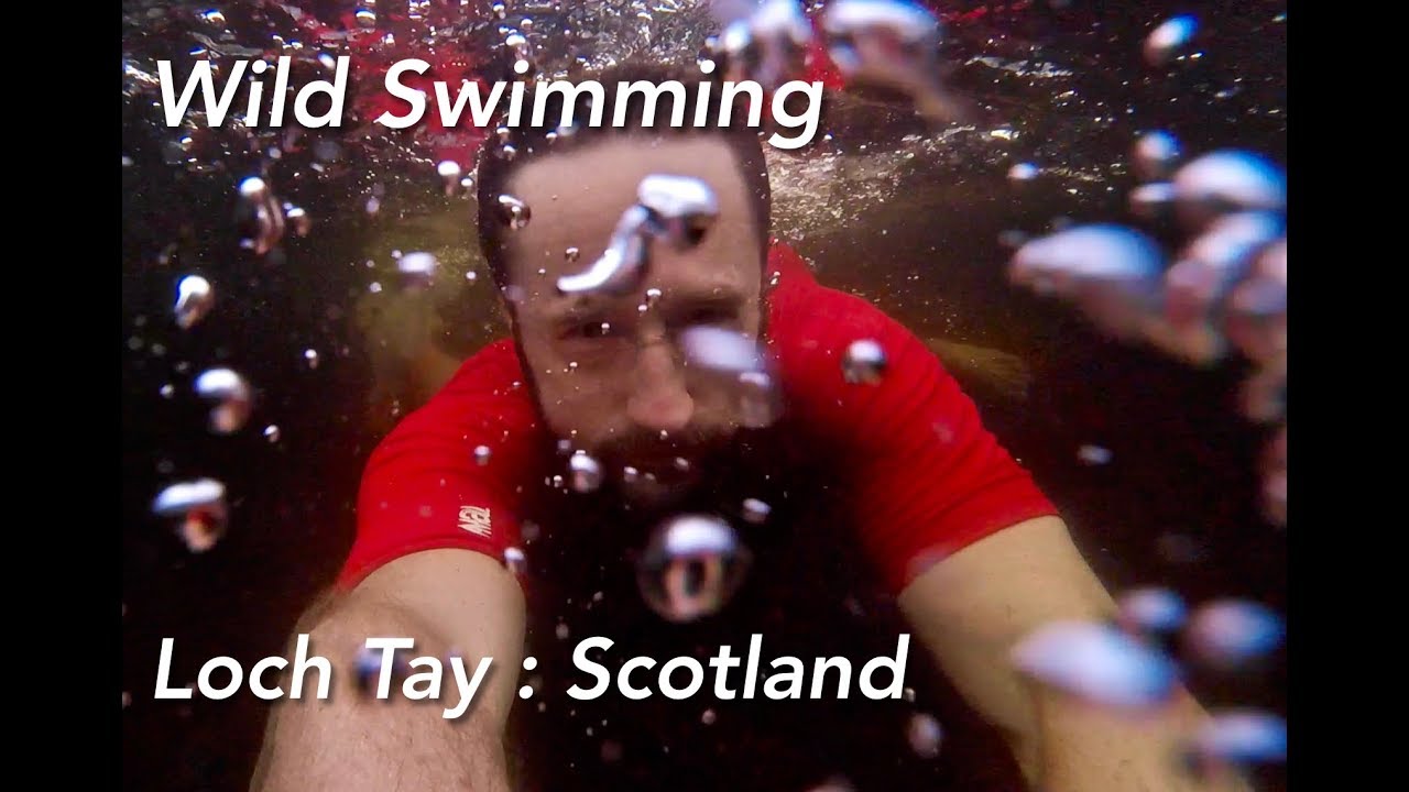 Wild Swimming in Loch Tay, Scotland