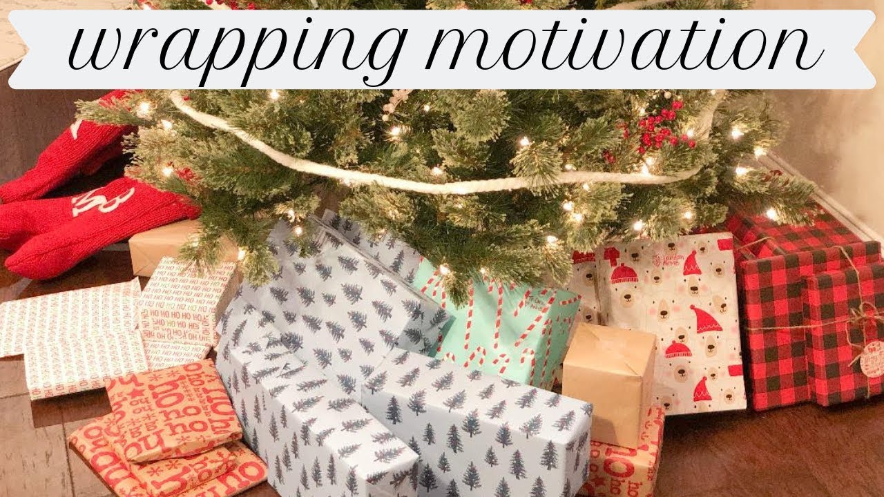 LET’S WRAP \\ gift wrapping motivation 🎁🎄