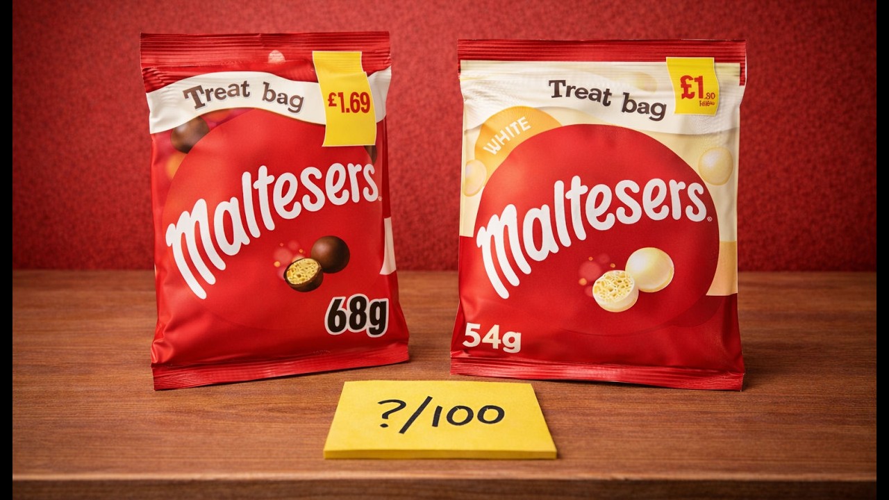 Rating Maltesers (milk and white chocolate)