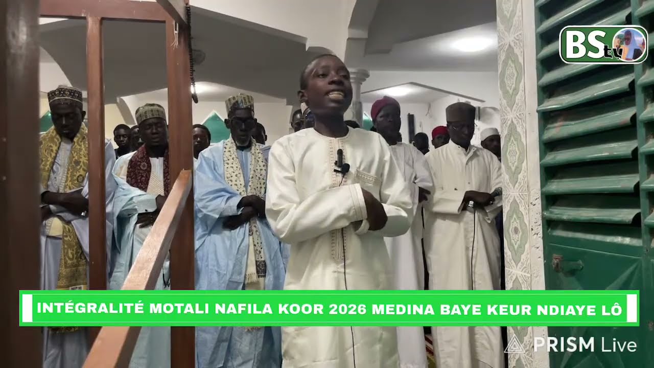 🛑🛑🛑 En direct Motali Nafila Weeru Koor Medina Baye Keur Ndiaye lô
