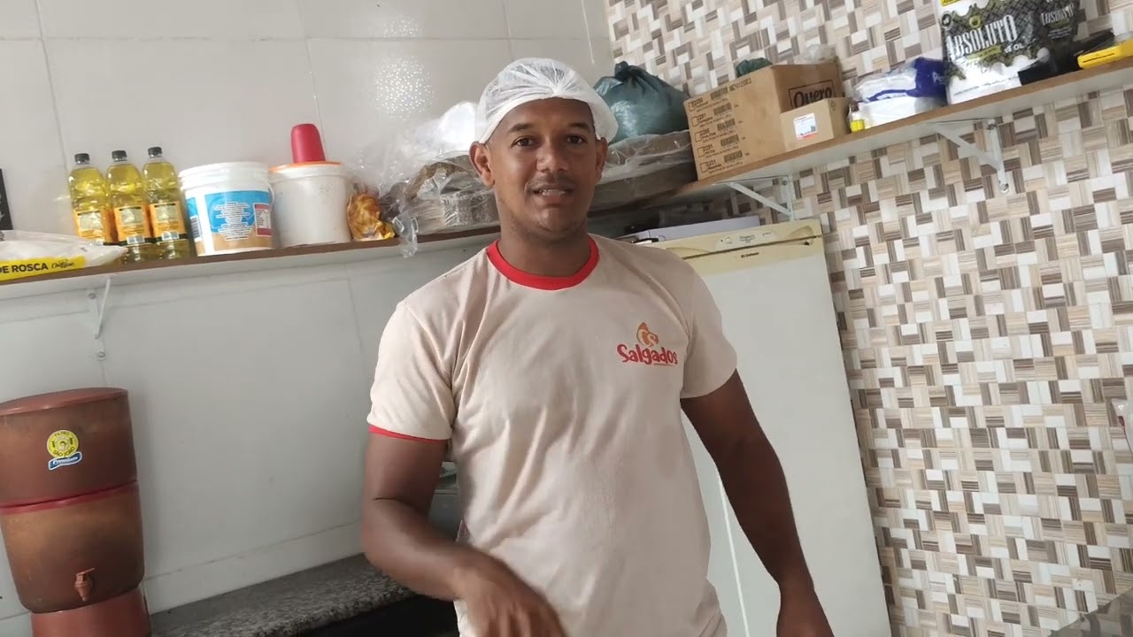 Montamos nossa fábrica com apenas 10.000 (Dez mil reais) e segue nossa receita de coxinha