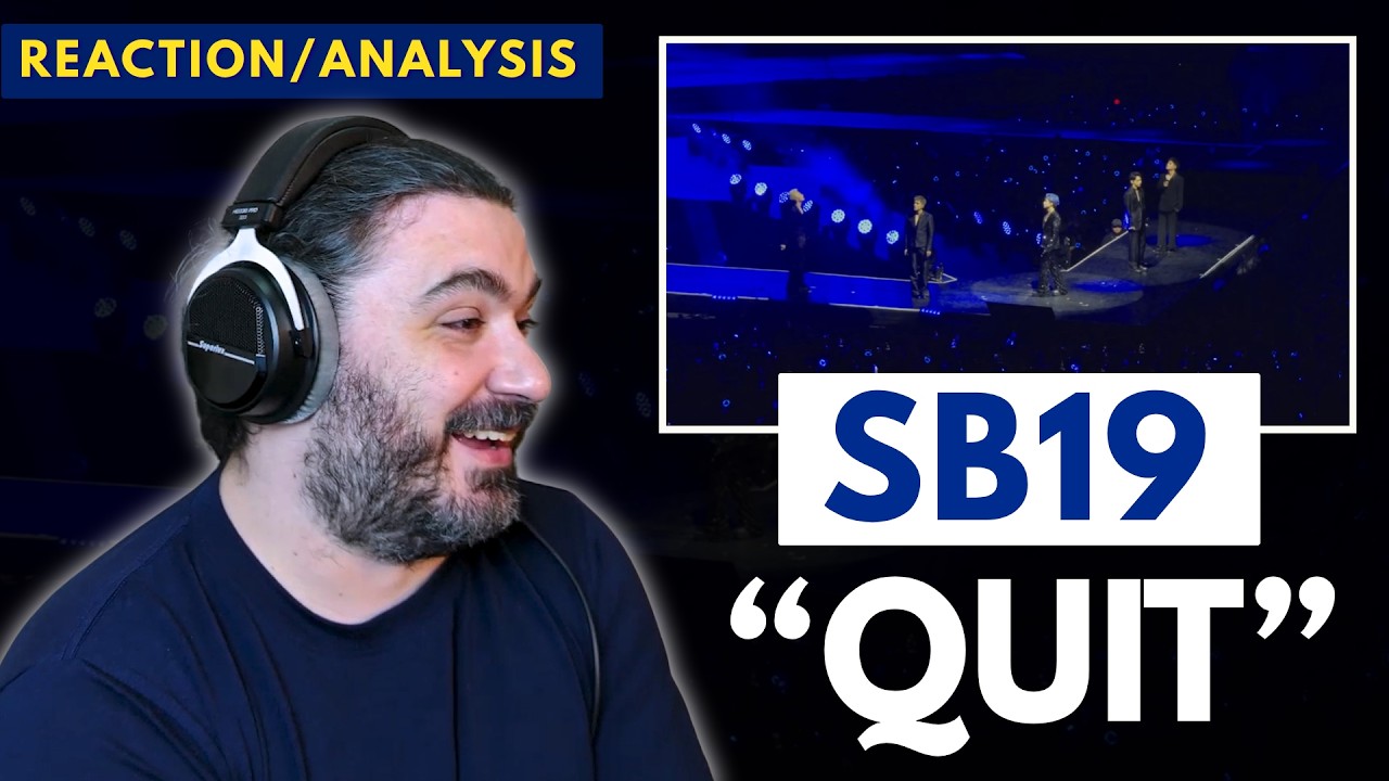 QUIT (Live) by SB19 is my new favorite! Voice Teacher Reaction/Analysis