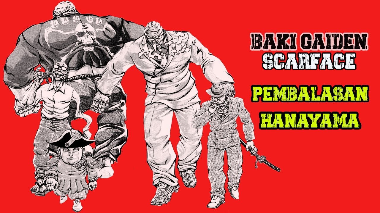 Baki Gaiden Scarface, Pembalasan Hanayama