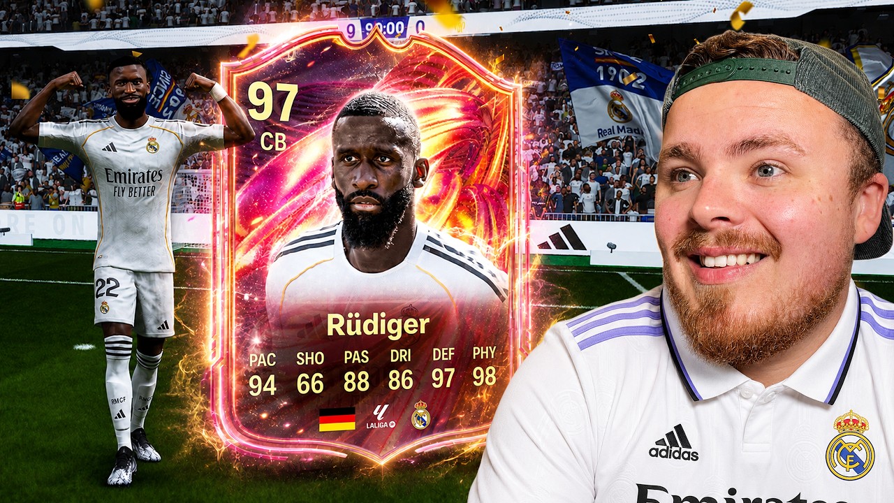 Этот 97 FUTTIES Рюдигер в ИПК &mdash; просто НЕЧТО! 💪
