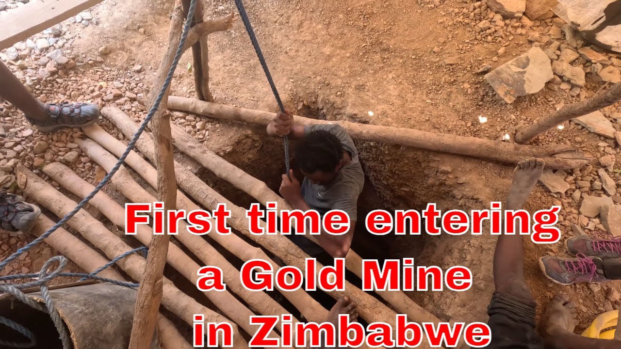 Inside a small scale gold mine in Zimbabwe, Chinhoyi. #makorokoza