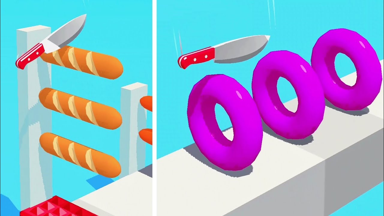 Slice It All Gameplay! Satisfying and Relaxing ASMR Slicing Video NEW UPDATE