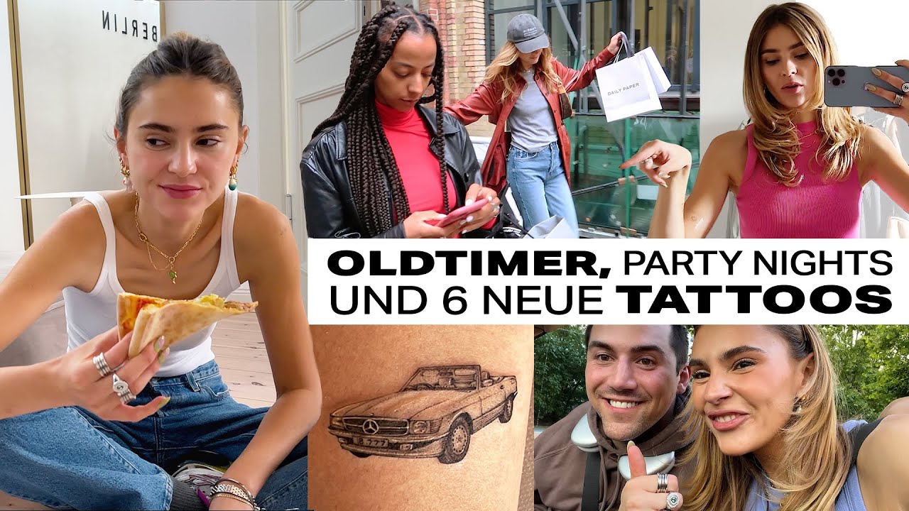 vlog: oldtimer, party nights und 6 neue tattoos