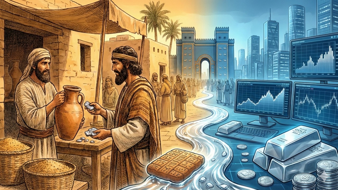 Historia srebra od Mezopotamii po Wall Street