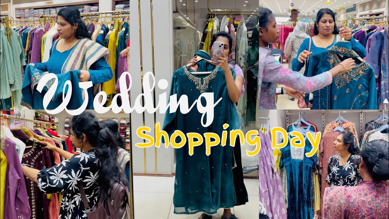 Wedding Shopping 🛍️ കടമൊത്തം കാലിയാക്കി 🥳