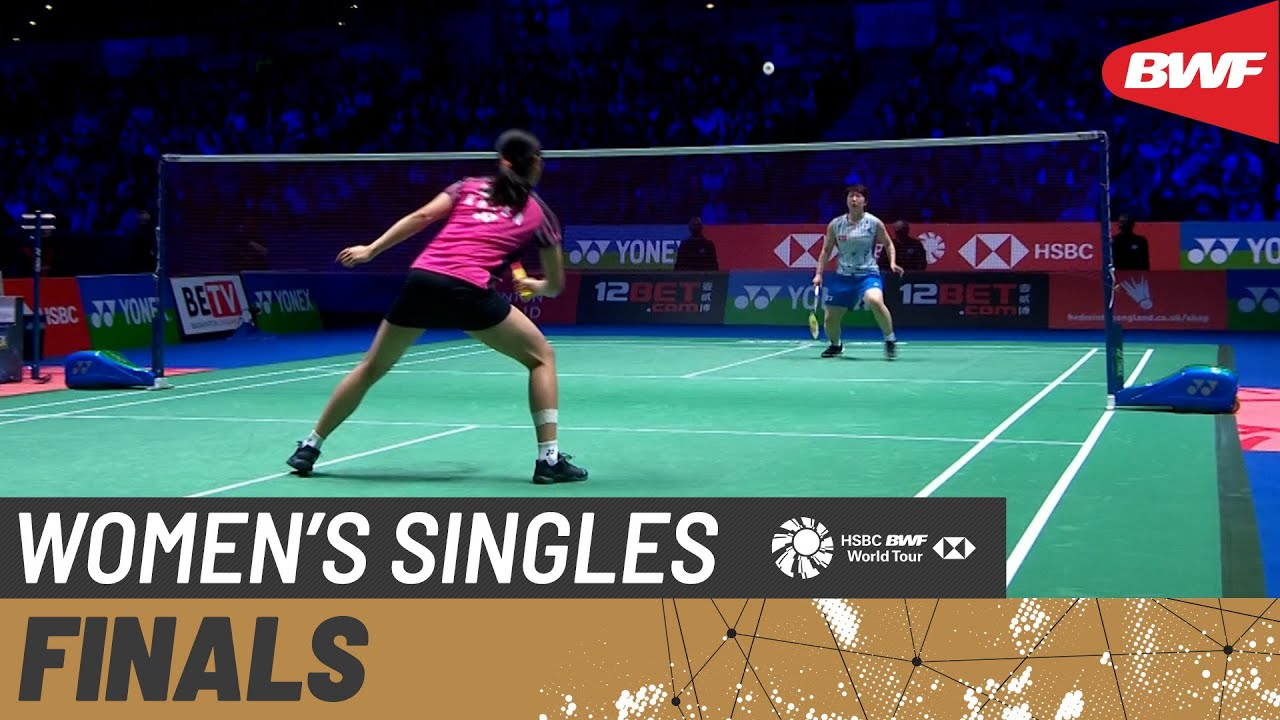 YONEX All England Open 2022 | An Seyoung (KOR) [4] vs Akane Yamaguchi (JPN) [2] | Finals