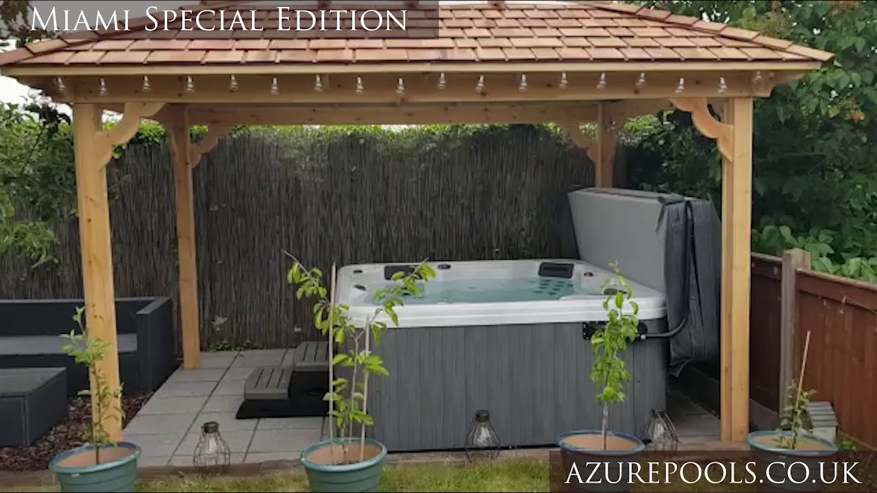 Artesian Miami Special Edition Hot Tub & Gazebo