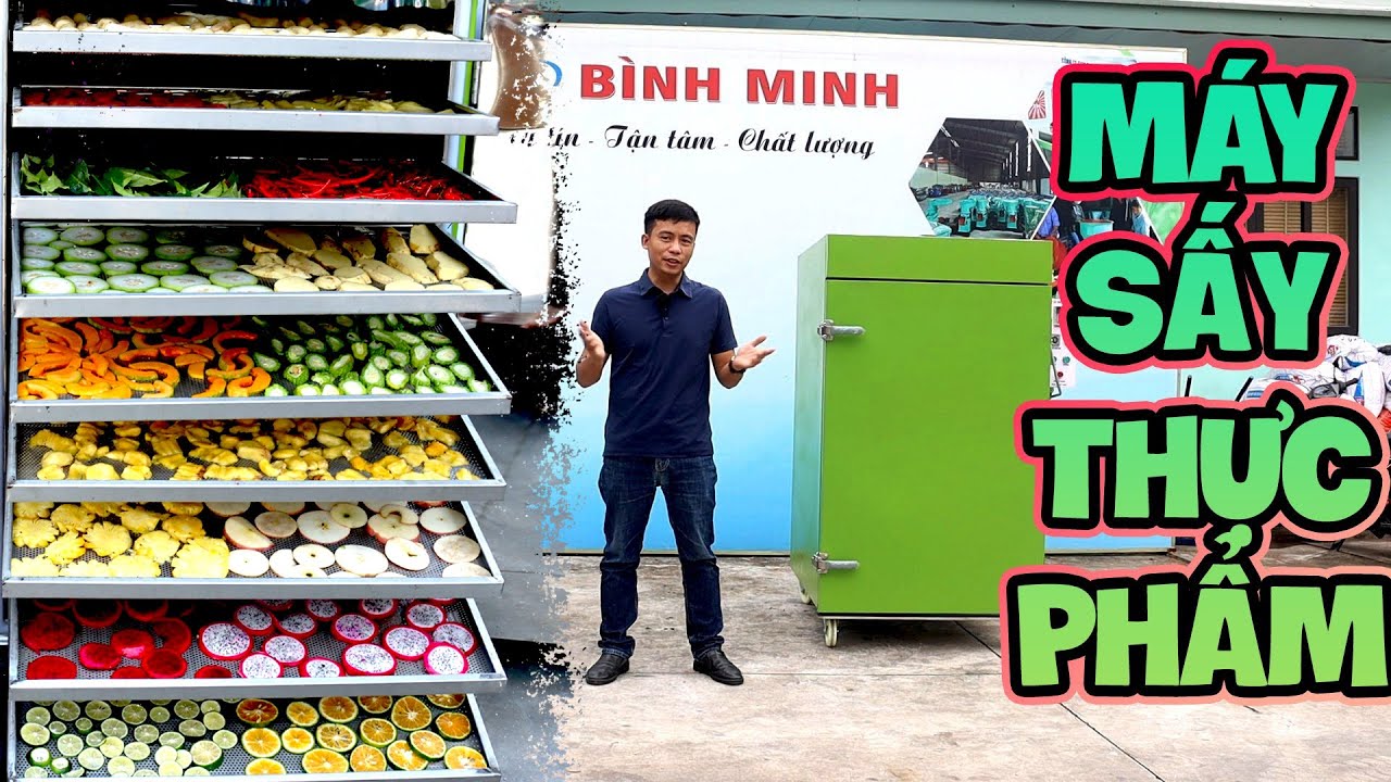 Máy Sấy Thực Phẩm Hoa Quả Cách Dùng Và Nguyên Lý Hoạt Động?