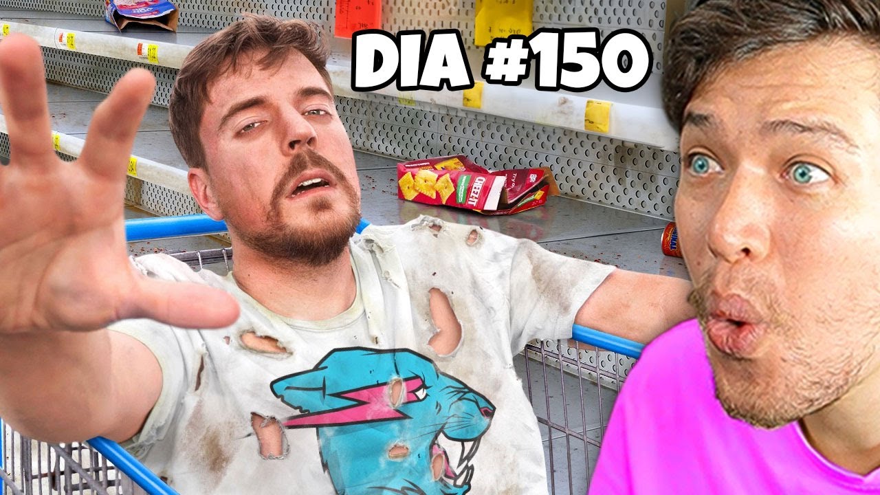 $10,000 Por Cada Día Que Sobrevivas En El Supermercado | WILCO REACCIONA a MR BEAST