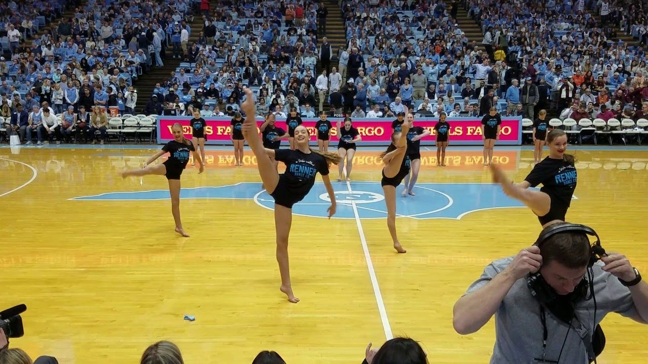 Renner Dance Company - Halftime at UNC vs VT Men's Basketball