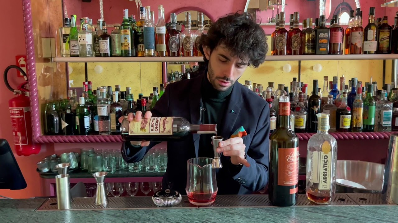 Lorenzo Di Cola from Experimental Cocktail Club (Venice):  Melting Pot