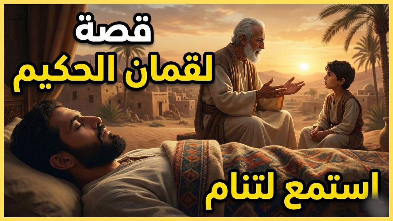 قصة لقمان الحكيم كاملة بصوت هادئ يريح الأعصاب و يذهب الأرق | قصة هادئة قبل النوم (استمع لتنام)