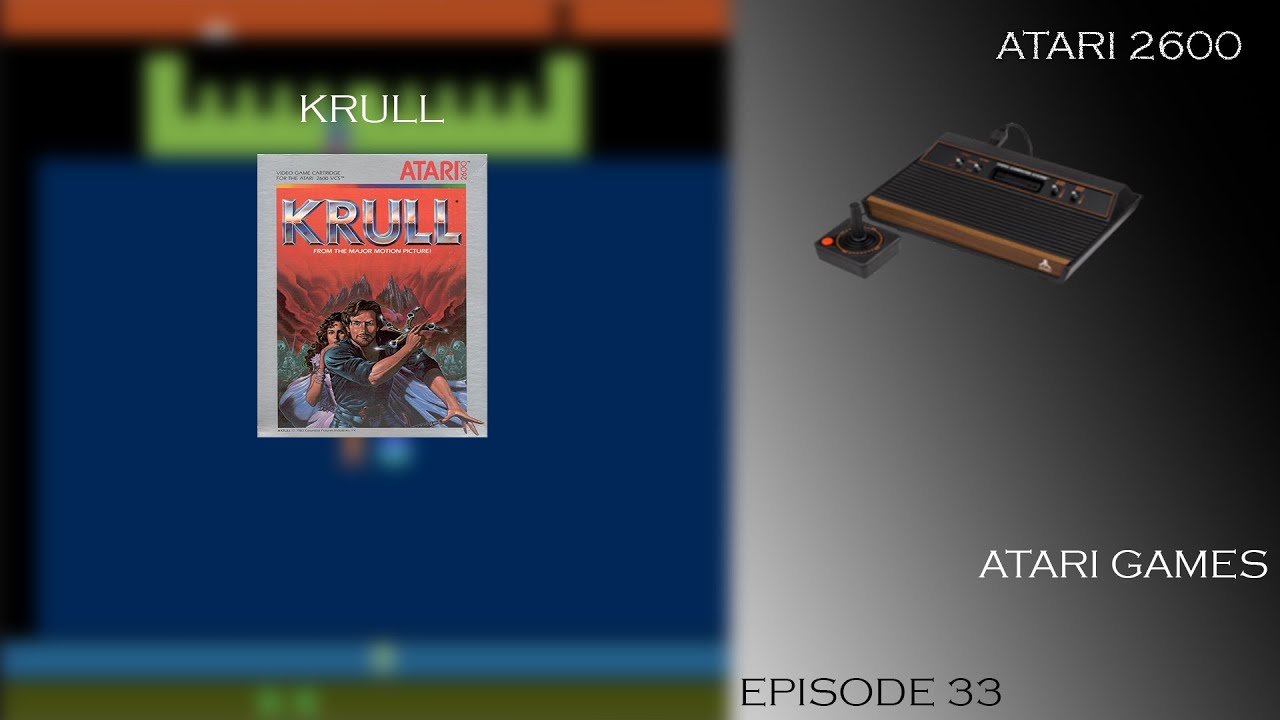 LETS PLAY KRULL ON ATARI 2600