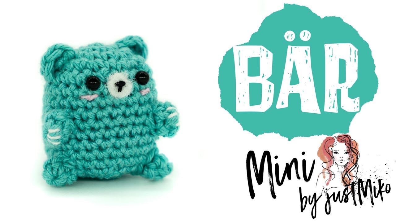 Bärchen häkeln  🐻 *Do it Yourself* | Amigurumi by justMiko