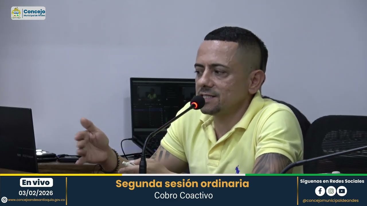 Segunda sesión ordinaria del primer periodo de sesiones ordinarias - 03 de Febrero 2026