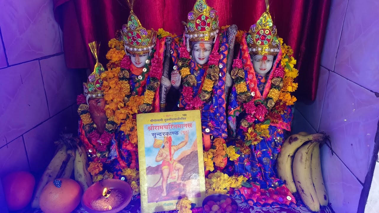 मंदिर में सुंदरकांड के बाद हनुमान चालीसा का भावपूर्ण गायन| Live Bhajan 🙏 | Jai Hanuman
