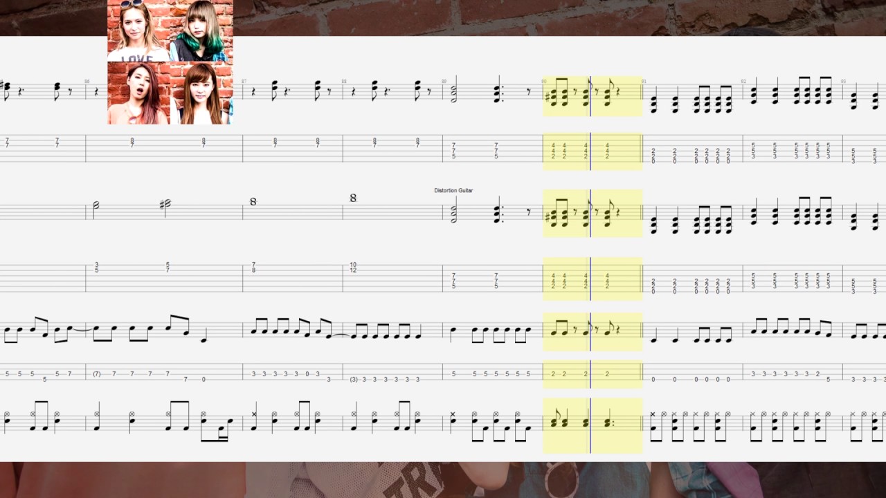 SCANDAL - Flashback NO.5 [TABS] [譜]