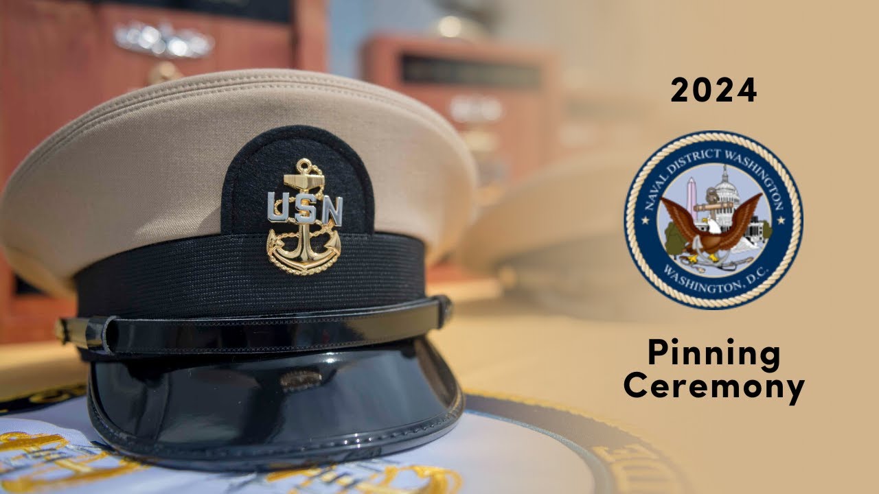 Chief Petty Officer Pinning Ceremony 2024 - NDW