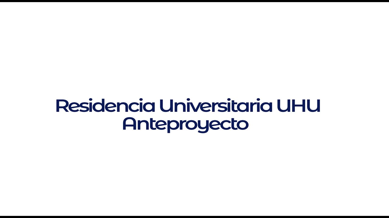 Residencia Universitaria de la Universidad de Huelva