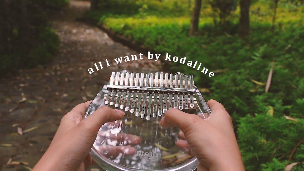 All I Want by Kodaline - Kalimba Cover【Easy Tabs】