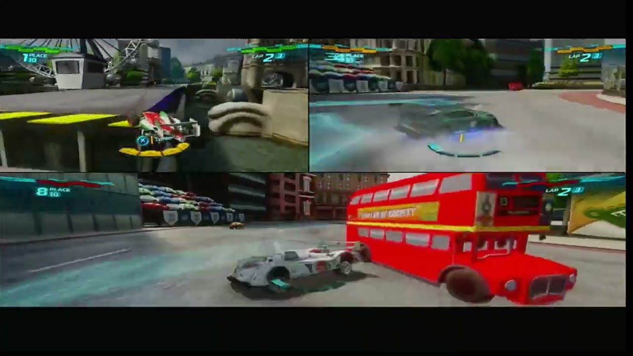 Cars 2 video game Francesco Bernoulli Vs Nigel Gearsley vs Shu Todoroki in Hyde tour Race(Request)