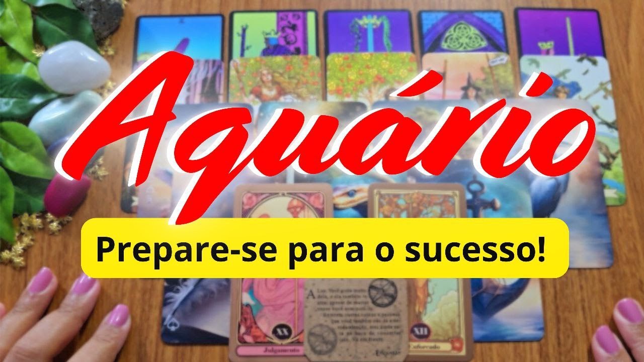 AQUÁRIO 💜 💛 VOCÊ FEZ UM PEDIDO E ELE FOI ATENDIDO! UMA IDEIA GENIAL!