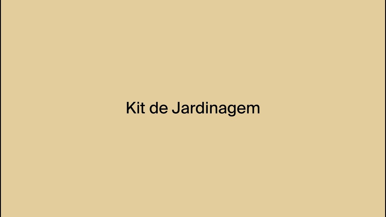 Kit de Jardinagem &mdash; Reenvasar c/ Alexandre Guerra (@urbanjungle.pt)